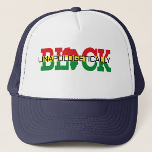 Unapologetically Black Trucker Hat