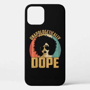 Unapologetically Dope Black Pride Melanin African iPhone 12 Pro Case