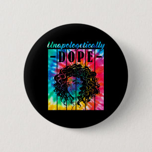Unapologetically Drug Black History Month African 6 Cm Round Badge