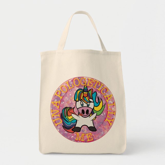 Unapologetically me! tote bag (Front)