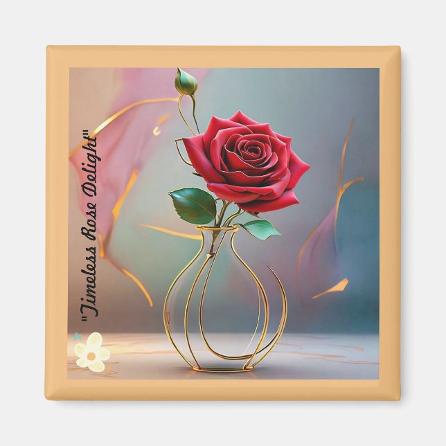 "Unassuming Elegance" Magnet (Front)