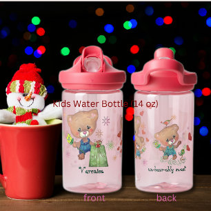 Unbearably Sweet Teddy Bear Water Bottle