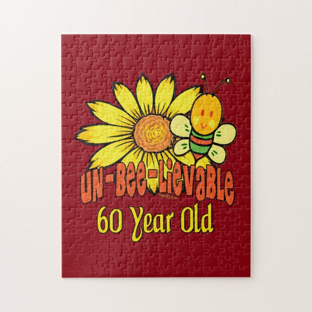Unbelievable 60th Birthday Gifts Jigsaw Puzzle (Vertical)