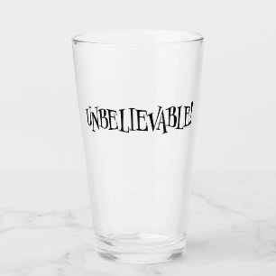 Unbelievable! Funny Bartender Gift Glass