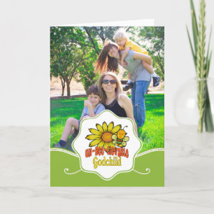 Unbelievable Godchild Sunflowers and Bees Card