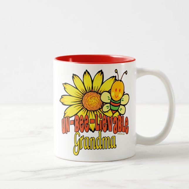 Unbelievable Grandma Two-Tone Coffee Mug (Right)