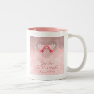 Unbelievable Love Two-Tone Coffee Mug