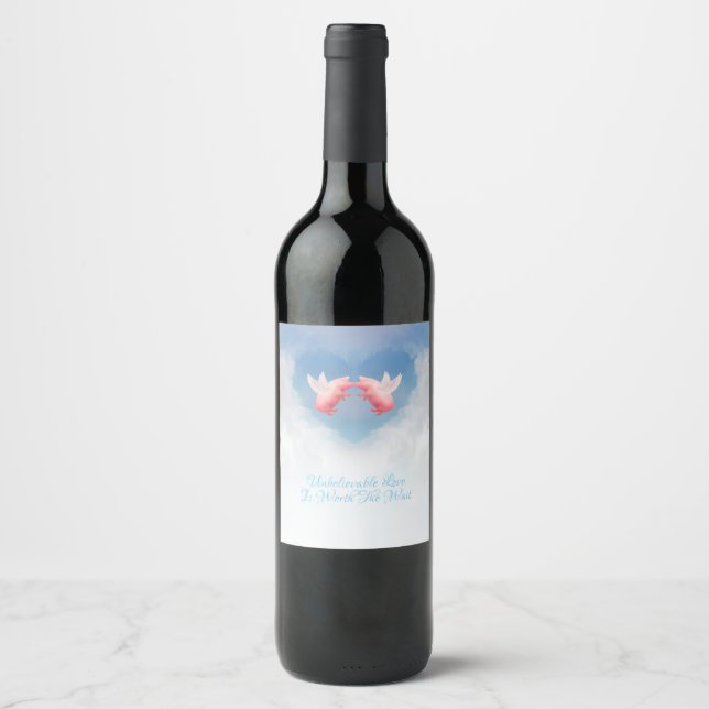 Unbelievable Love Wine Label (Front)