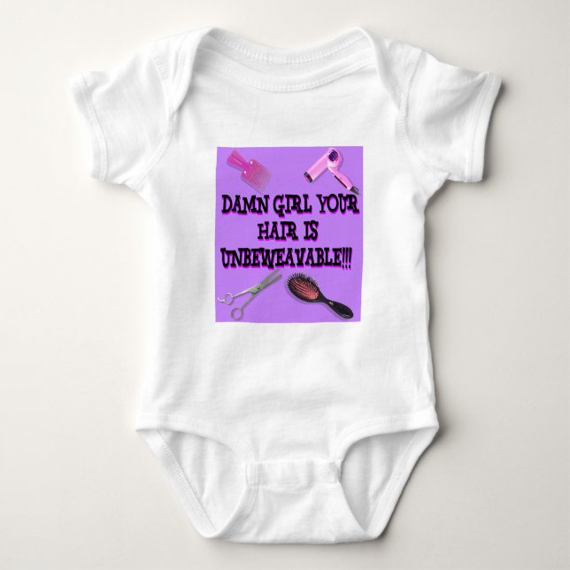 Unbeweavable Baby Bodysuit (Front)