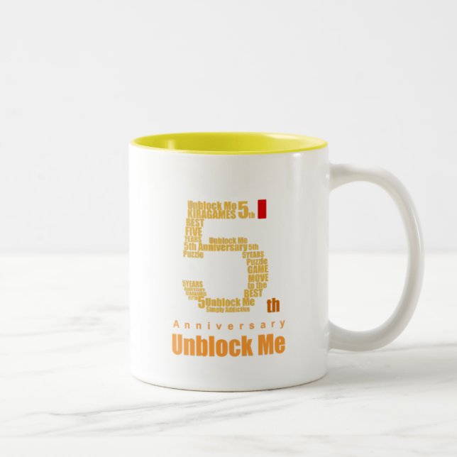 Unblock Me 5th Years Mug 03 (Right)