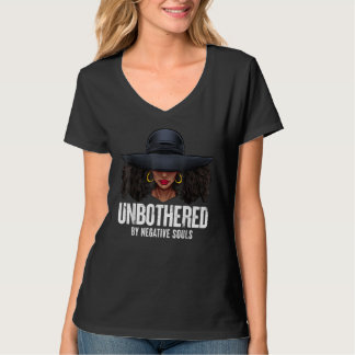 Unbothered Sassy Black Queen African American Ladi T-Shirt