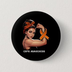 Unbreakable Girl Mum CRPS Awareness  6 Cm Round Badge