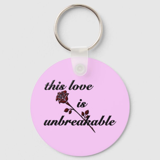 Unbreakable - keychain (Front)