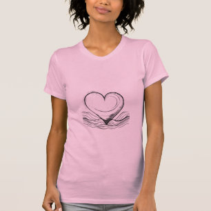 Unbreakable Love: Heart Detail Shirt