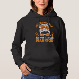 Unbreakable Multiple Sclerosis Awareness Warrior Hoodie