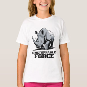 Unbreakable Rhino: Strength and Power Unleashed T-Shirt