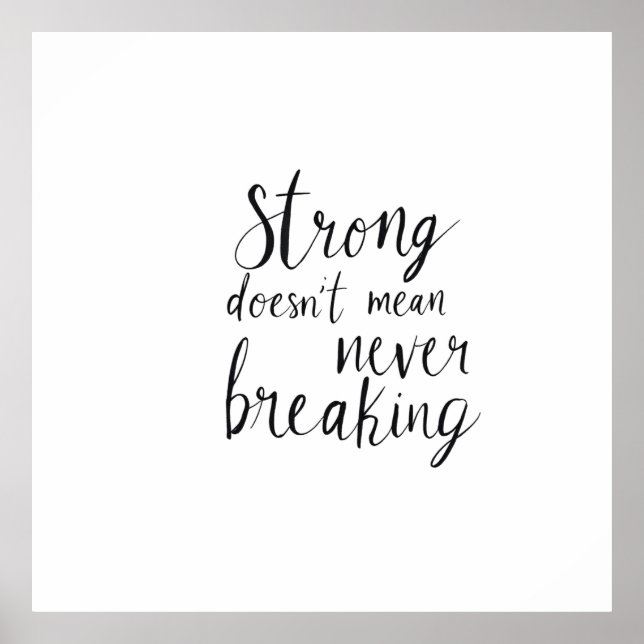 Unbreakable Spirit Poster (Front)