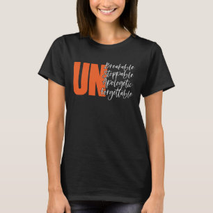 Unbreakable Women Empowerment Motivational T-Shirt