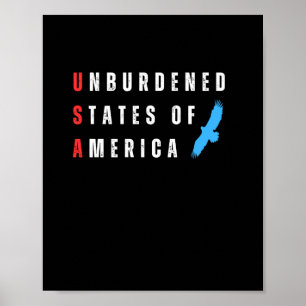 Unburdened States Of America Poster