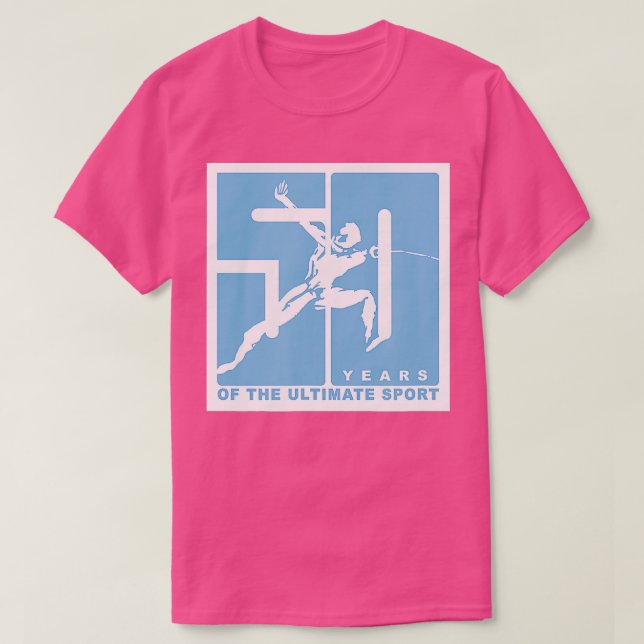 UNC Fencing Alumni Reunion  50th Anniversary Celeb T-Shirt (Design Front)