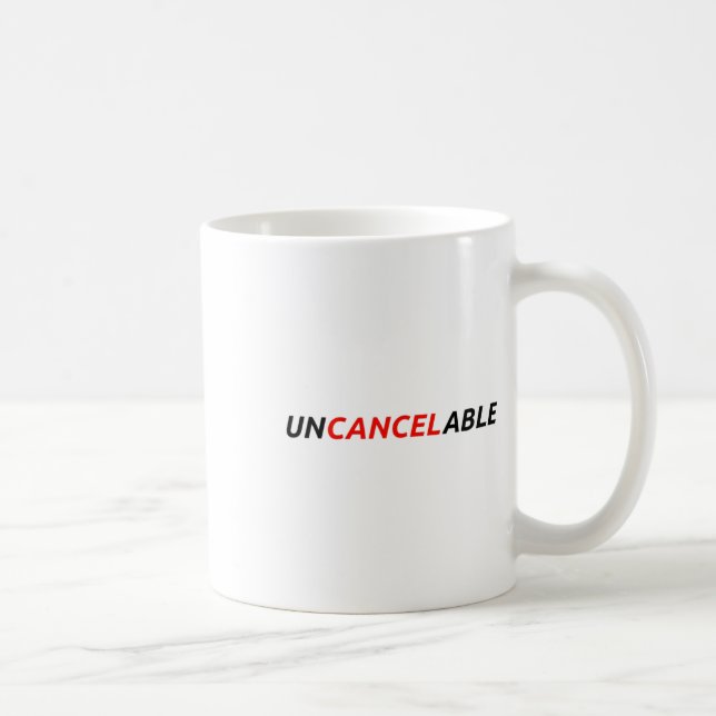 Uncancelable Make Speech Free Resist Anti Cancel C Coffee Mug (Right)
