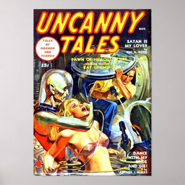 Uncanny Tales -- Satan is my Lover Poster (Front)