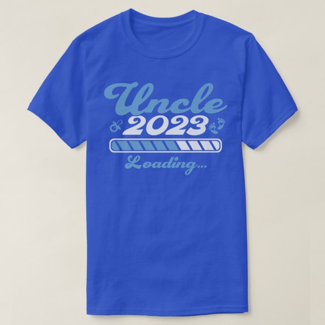 Uncle 2023 Pregnancy Reveal Soon to be Uncle  439 T-Shirt (Design Front)
