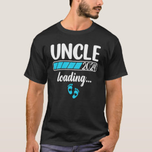 Uncle 2024 Loading Baby Announcement First Time Un T-Shirt
