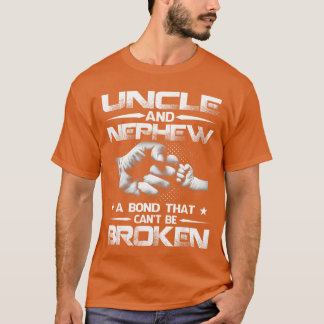 Uncle and Nephew A Bondhat Cant Be Broken boy funn T-Shirt