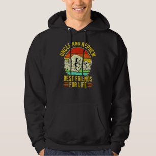 Uncle And Nephew Best Friends For Life Vintage Hoodie