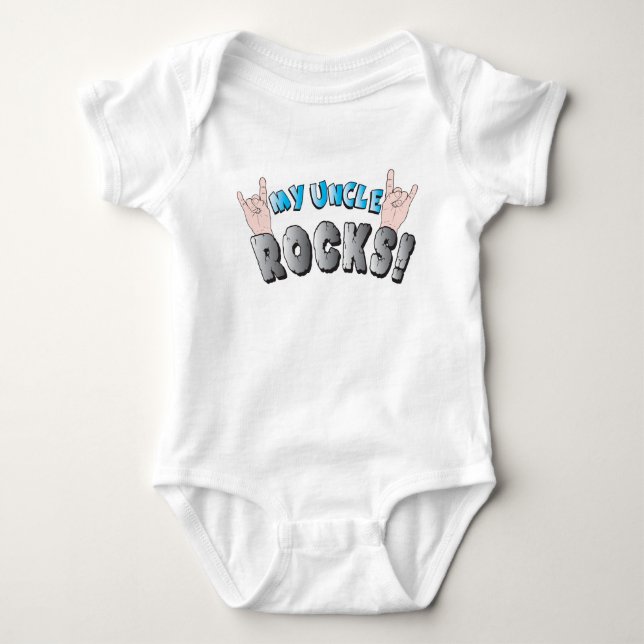 Uncle Baby Bodysuit (Front)
