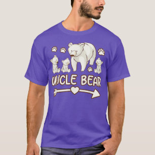uncle bear 3 cub , uncle bear shirt for mens