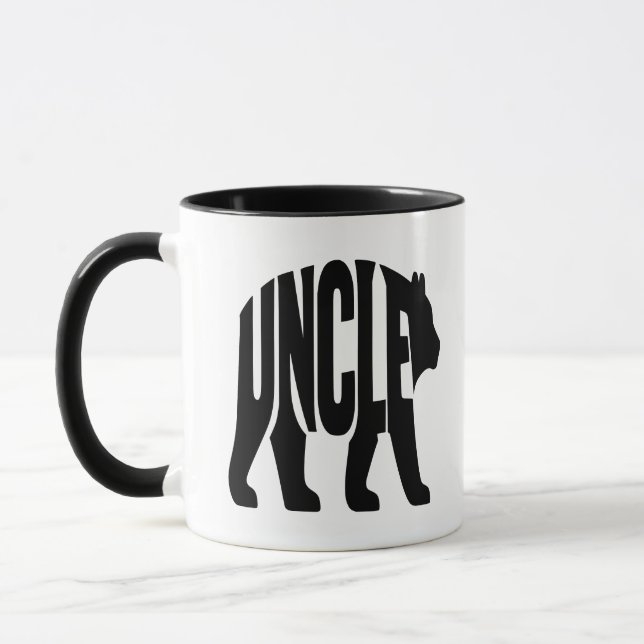 Uncle Bear  Mug (Left)