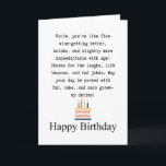 Uncle birthday card<br><div class="desc">uncle birthday card,  funny uncle card</div>