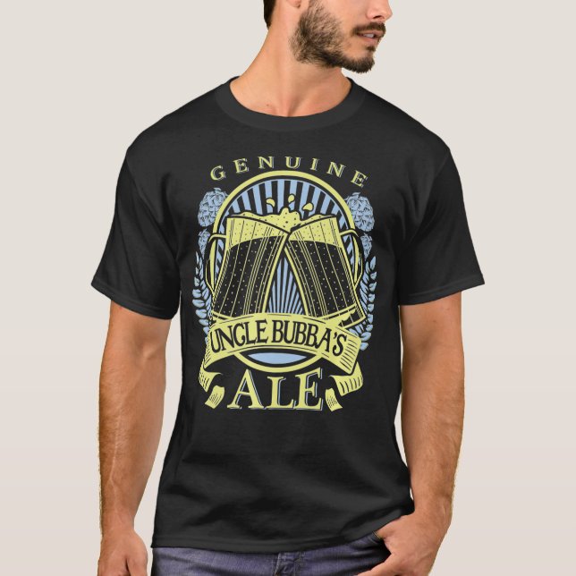 Uncle Bubbas Ale  Beer Label T-Shirt (Front)
