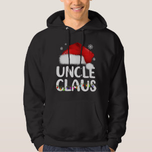 Uncle Claus Christmas Pajama Family Matching Xmas Hoodie