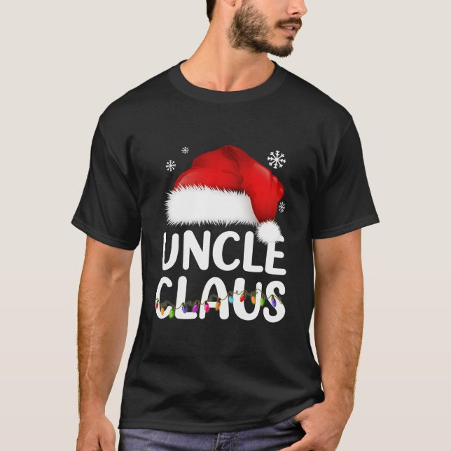 Uncle Claus Shirt Christmas Pajama Family Matching (Front)
