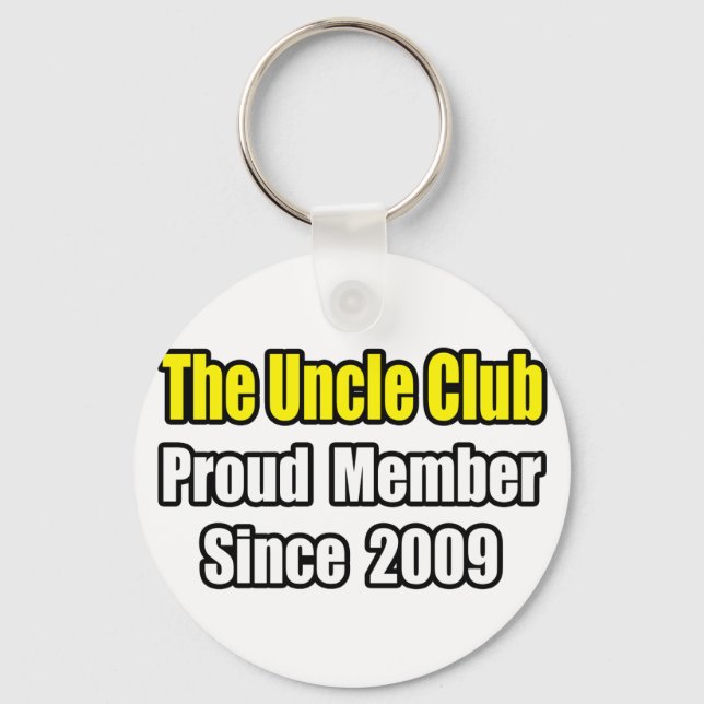 Uncle Club...Since 2009 Key Ring (Front)