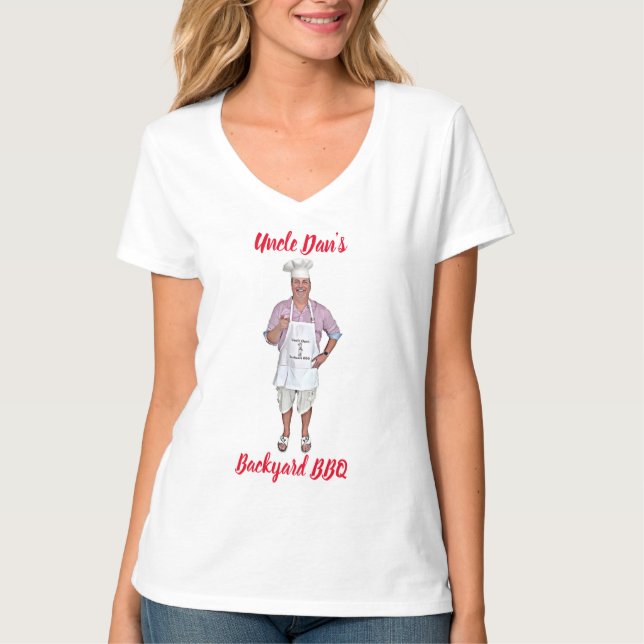 Uncle Dan's Backyard BBQ T-Shirt (Front)
