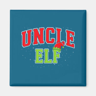 Uncle Elf Christmas Family Matching Group Xmas Unc Magnet