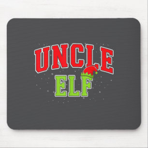 Uncle Elf Christmas Family Matching Group Xmas Unc Mouse Mat