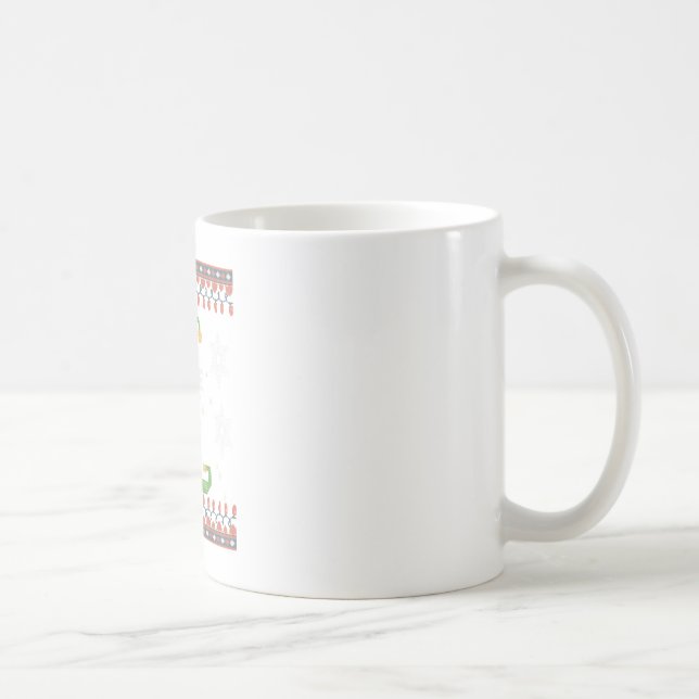 Uncle Elf Ugly Christmas Coffee Mug (Right)