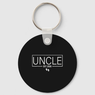 Uncle Est. 2026 New Uncle Promoted To Uncle Est. 2 Key Ring