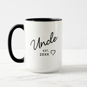 Uncle Est Year  New Baby Pregnancy Reveal  Mug
