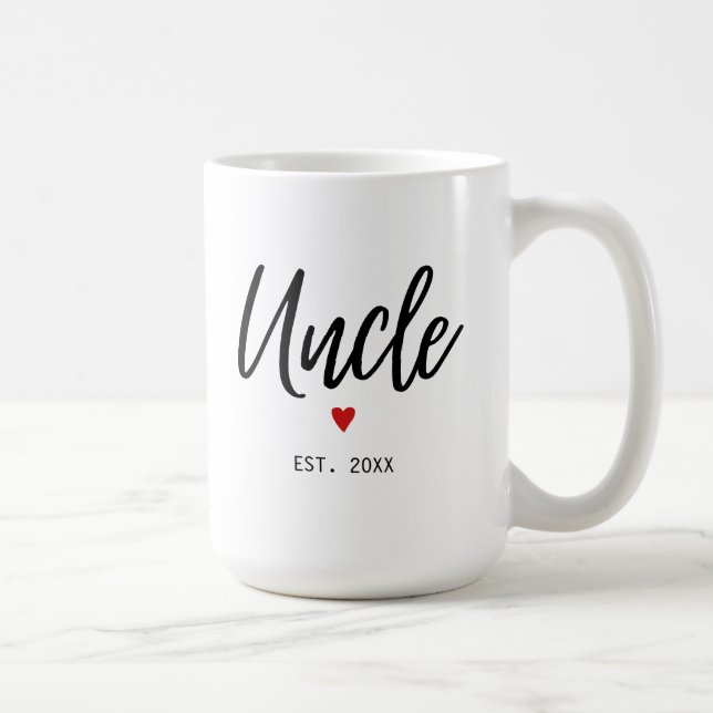 Uncle Established Modern Minimalist Coffee Mug (Right)