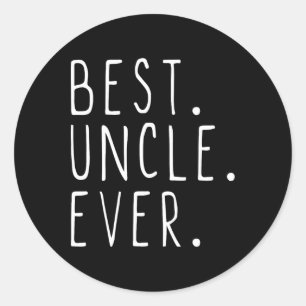 Uncle Ever Family Cool  Classic Round Sticker