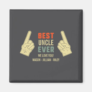 Uncle Ever Inting Finger Niece Nephew Names  Magnet