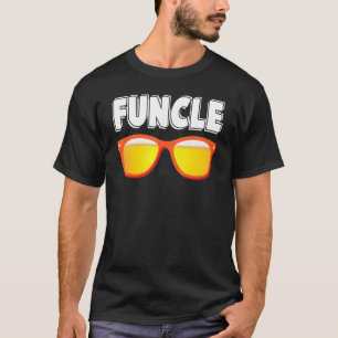 Uncle - Funcle - Cool Fun Tio - Relative - Beer Gl T-Shirt