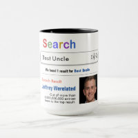 Uncle Funny Custom Best Search Gift Mug