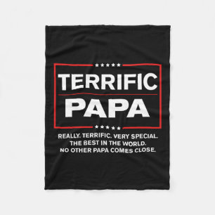 Uncle - Funny Donald Trump Great Papa  Fleece Blanket